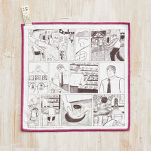 画像をギャラリービューアに読み込む, coffee time with vaughan ハンカチ+マルチクロスハンカチ ー 茶亭羽當 *残りわずか！
