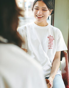 MIAMIAオリジナル『COFFEE TIME ＋ BIG LOVE』Tシャツ *No.1人気 – MIA MIA