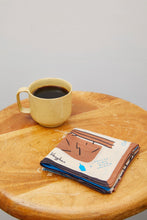 画像をギャラリービューアに読み込む, coffee time with vaughan ハンカチ ー blue bottle *SOLD OUT
